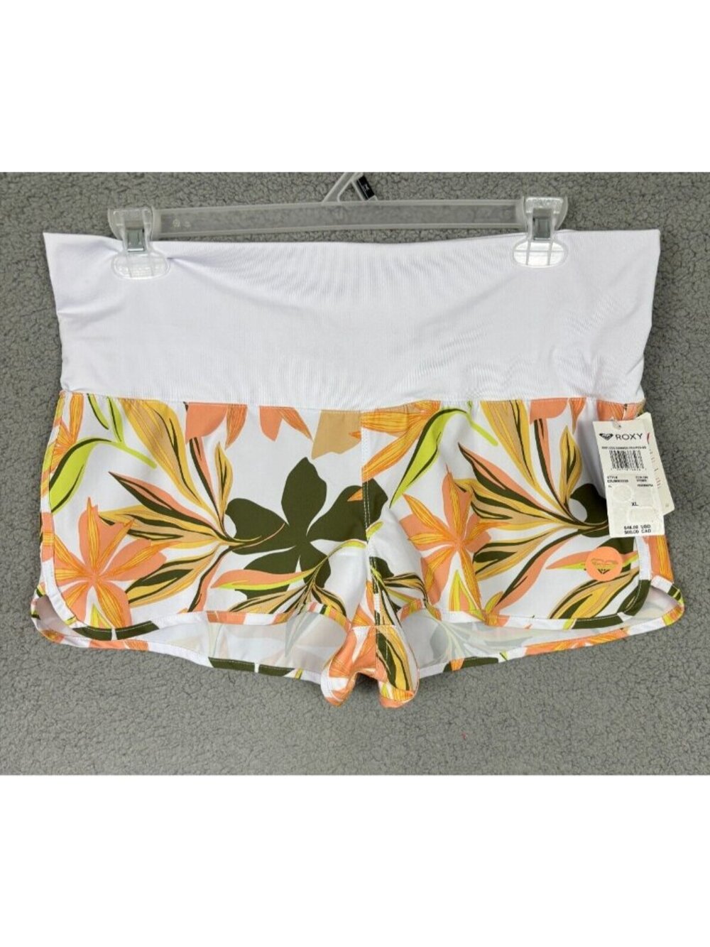 Roxy Womens Endless Summer Printed Boardshorts Floral Multicolor XL New With Tag